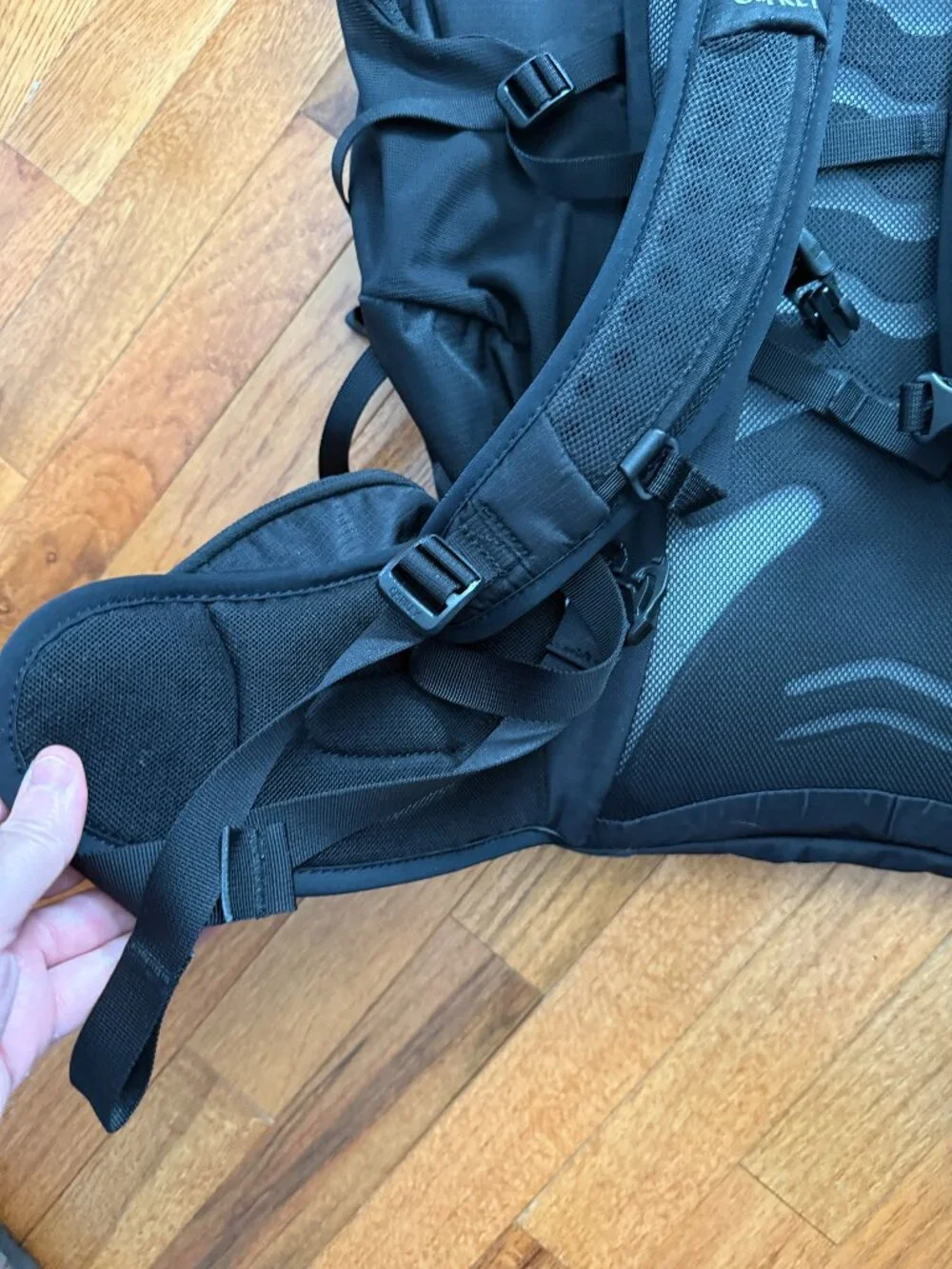Osprey Tempest 34 Black Hiking Backpacking Backpack - Picture 14 of 15